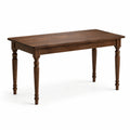 Table rectangulaire en bois d'acacia marron